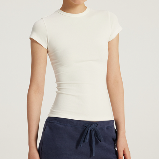 Chic Slim-Fit Crew Neck T-Shirt