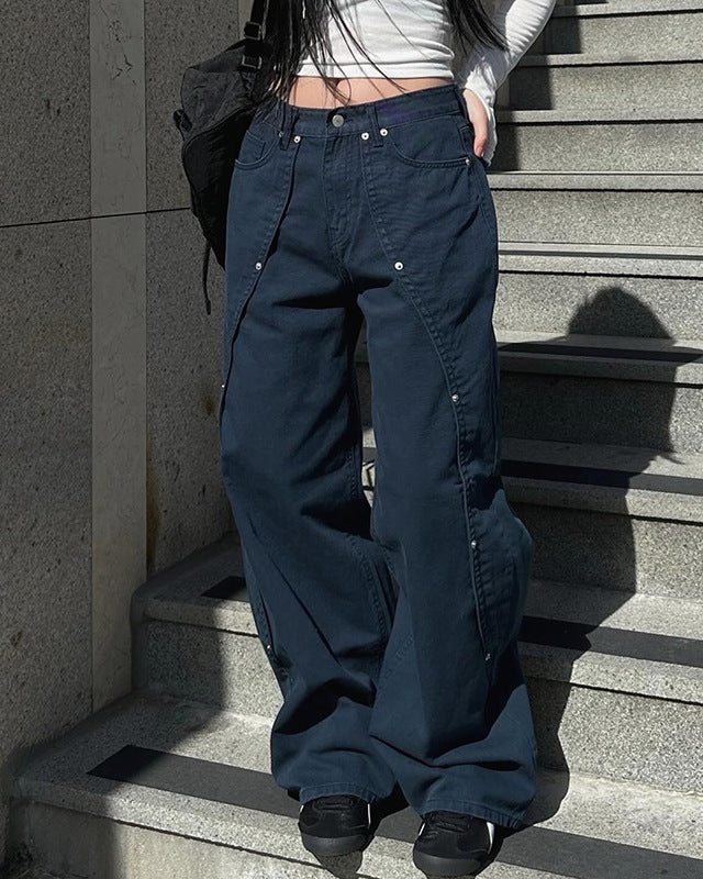 Neon District Biker Jeans