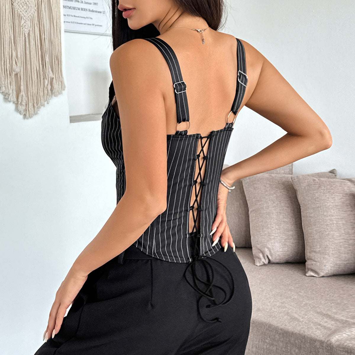 Parisian Skeleton Tank Top