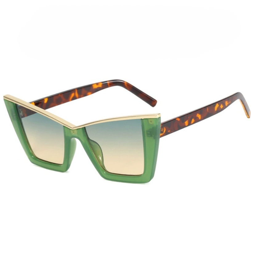 Oversized Cat-Eye Sunglasses