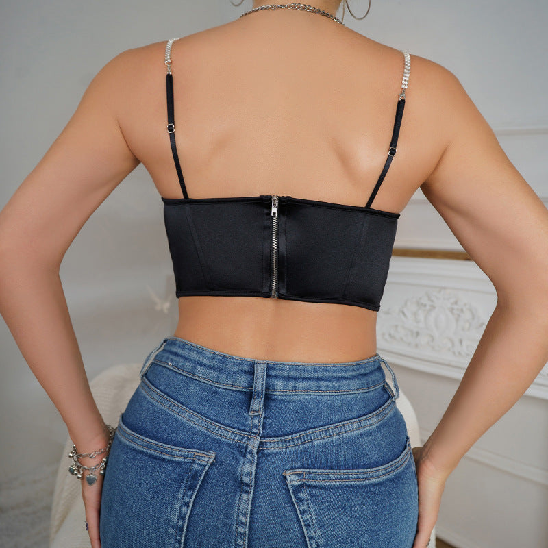 Ruching Corset Top