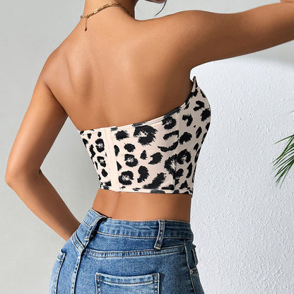 Animal Print Bustier