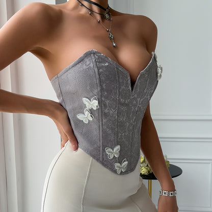 Butterfly Bloom Bustier
