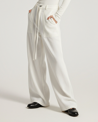 Double Waistband Cargo Pants