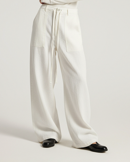 Double Waistband Cargo Pants