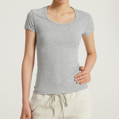 Effortless Chic U-Neck Slim Top