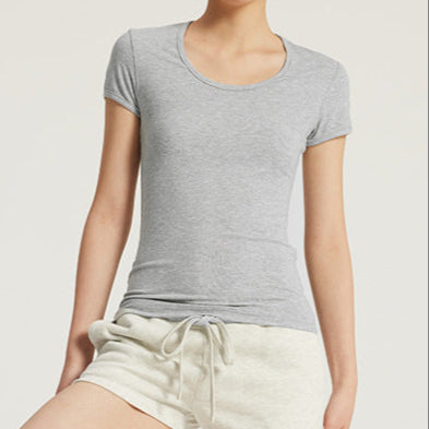 Effortless Chic U-Neck Slim Top
