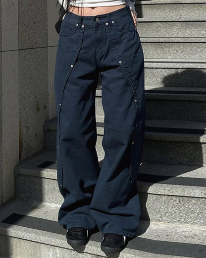 Neon District Biker Jeans