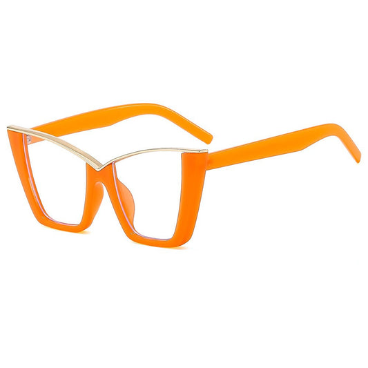 Oversized Cat-Eye Glasses