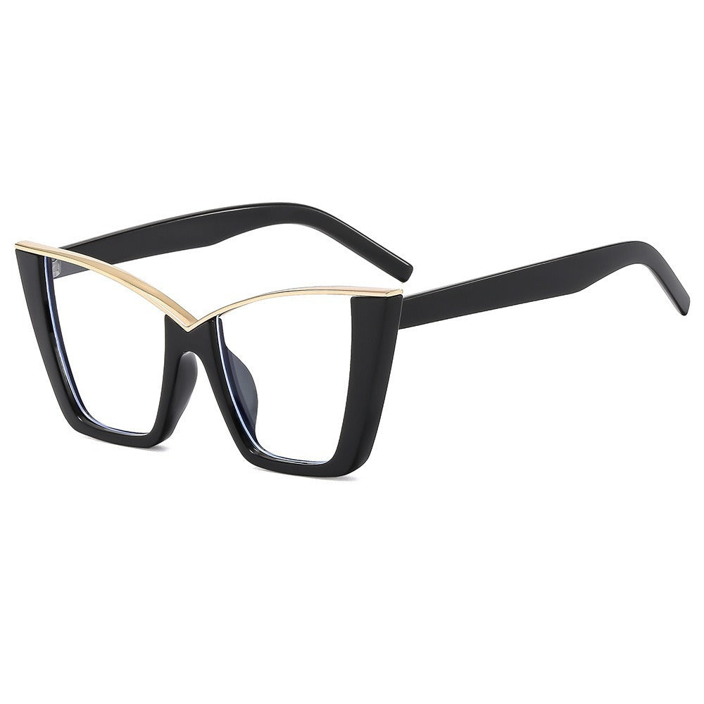Oversized Cat-Eye Glasses