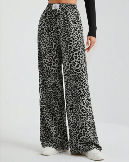 Quiet Luxury Leopard Pants