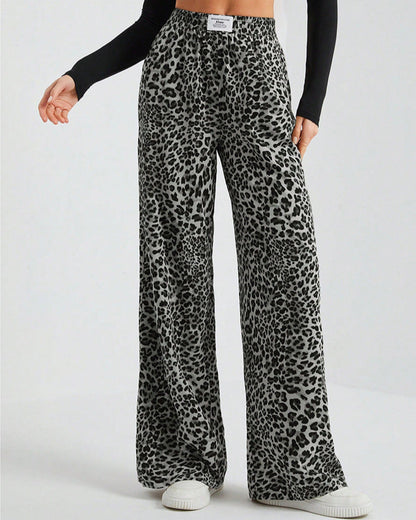 Quiet Luxury Leopard Pants