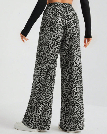 Quiet Luxury Leopard Pants