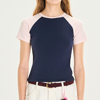 Retro Raglan Crop Tee