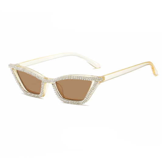 Rhinestone Cat Eye Sunglasses