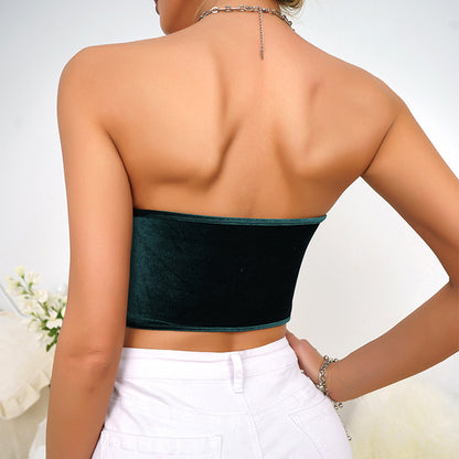 Royal Velvet Corset Top