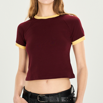 Spice Cut Colorblock Tee